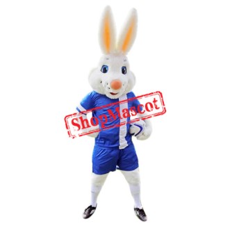 Superb Sport Rabbit Mascot Costume