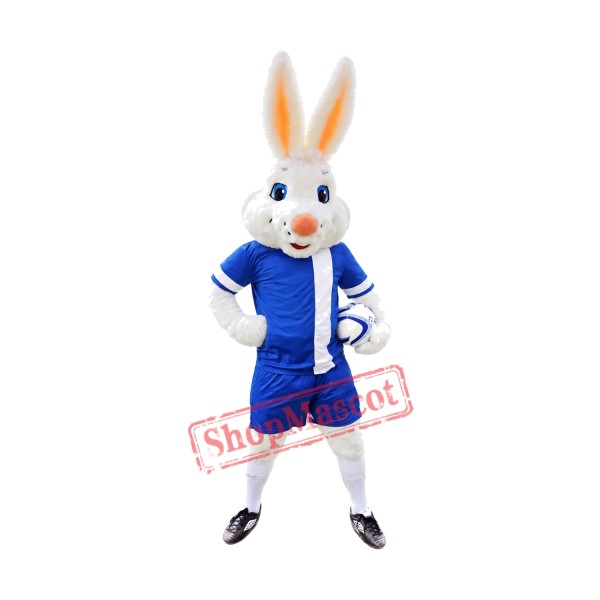 Superb Sport Rabbit Mascot Costume