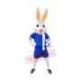 Superb Sport Rabbit Mascot Costume