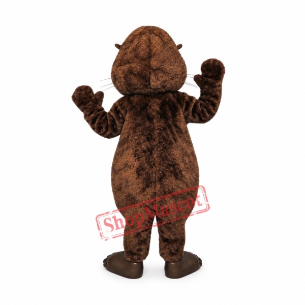 Superb Otter Mascot Costume Superb Otter Mascot Costume