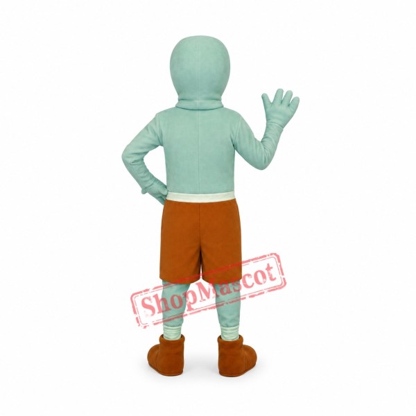 Superb Alien Mascot Costume Superb Alien Mascot Costume