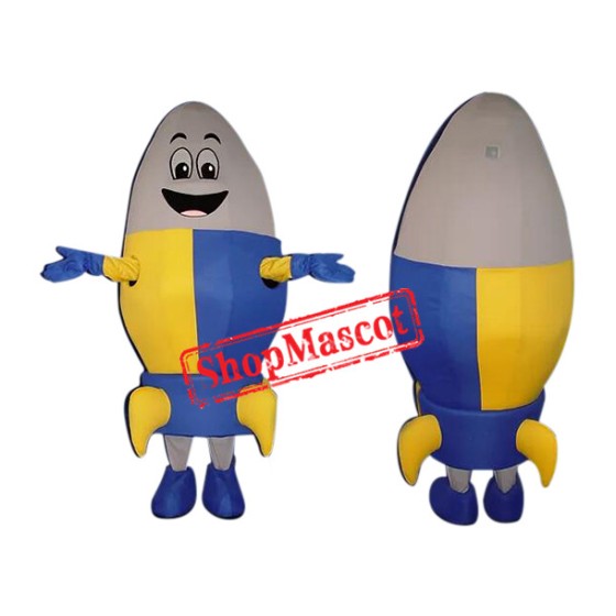 Superb Rocket Mascot Costume