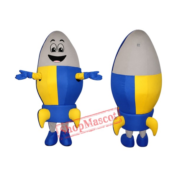 Superb Rocket Mascot Costume