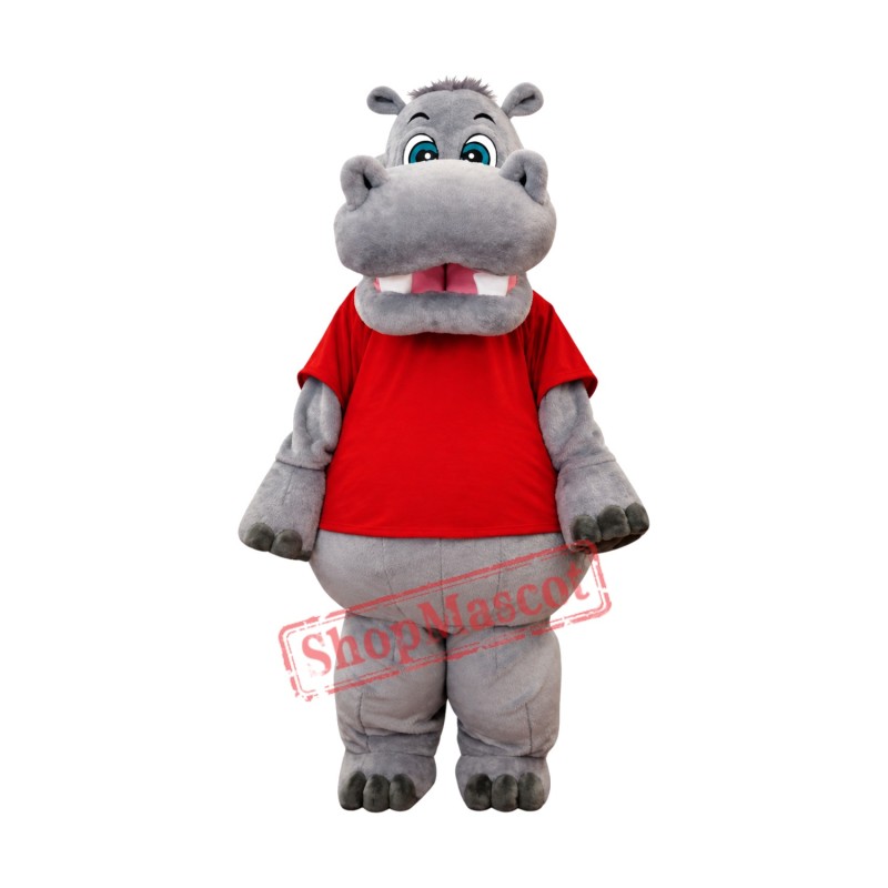 Superb Hippo Mascot Costume Superb Hippo Mascot Costume