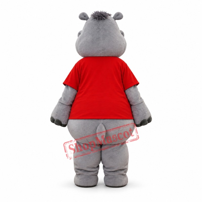 Superb Hippo Mascot Costume Superb Hippo Mascot Costume
