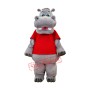 Superb Hippo Mascot Costume
