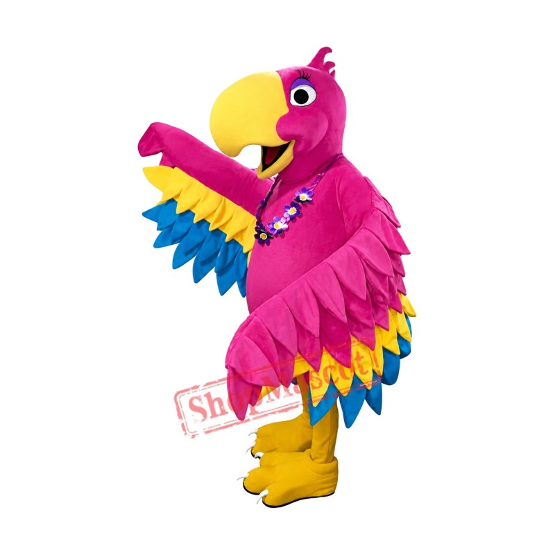 Parrot Girl Animal Mascot Costume