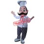 Chef Man Boy Mascot Costume