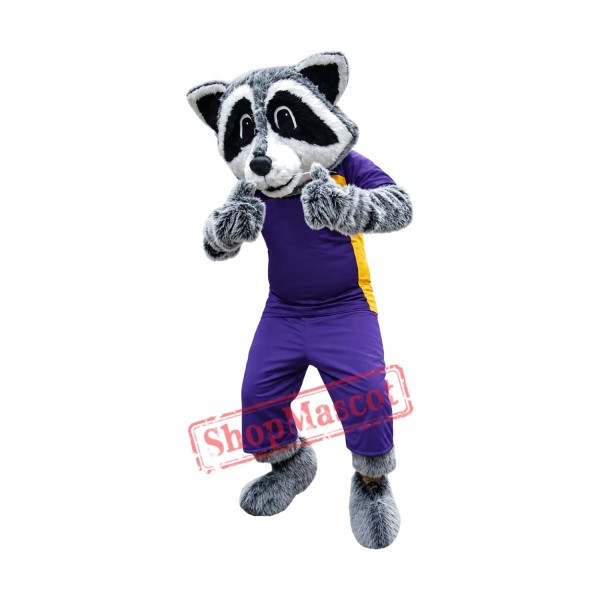 Sport Raccoon Mascot Costume