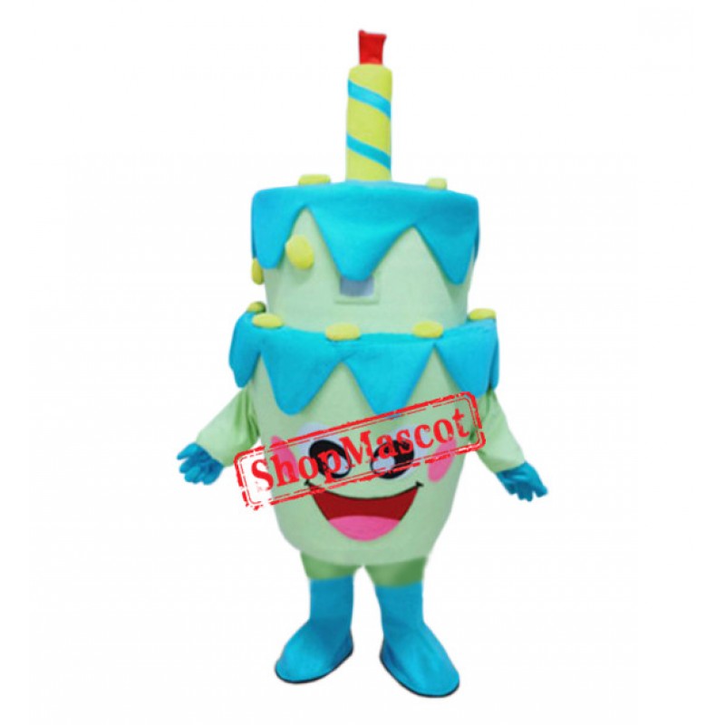 Superb Birthday Cake Mascot Costume