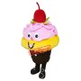 Pink Birthday Cake Mascot Costume