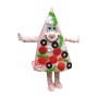 Pink Pizza Mascot Costume