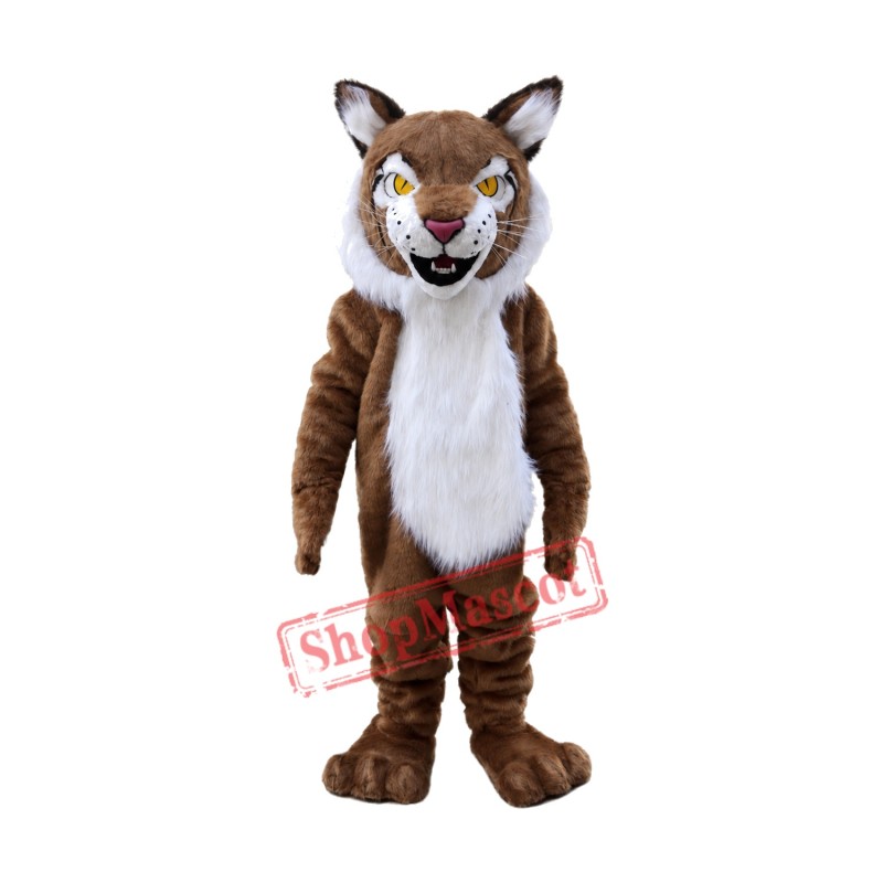Wild Cat Bobcat Mascot Costume Wild Cat Bobcat Mascot Costume