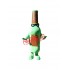 Green Bottle Mascot Costume