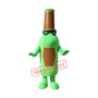 Green Bottle Mascot Costume