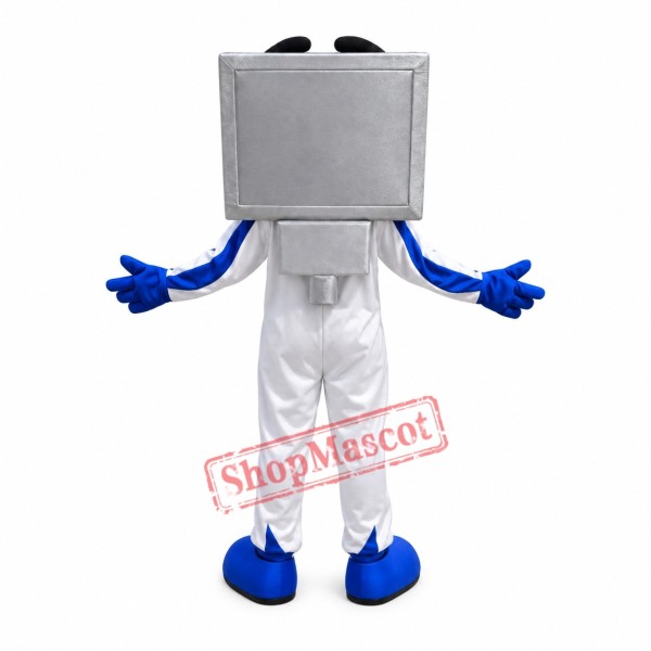 Happy Computer Mascot Costume