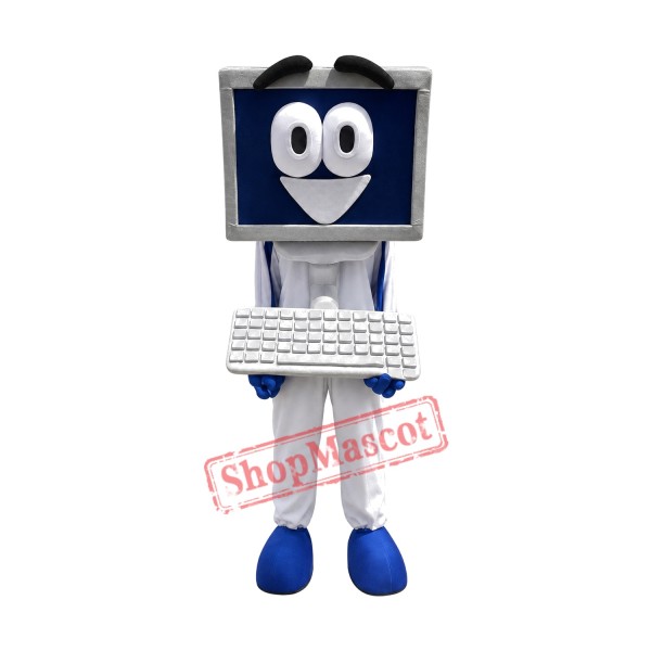 Happy Computer Mascot Costume