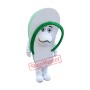 Green Slipper Mascot Costume