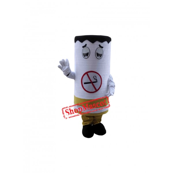 Superb No smoking Cigarette Mascot Costume