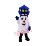 Superb Blue Lighthouse Mascot Costume