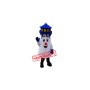 Superb Blue Lighthouse Mascot Costume