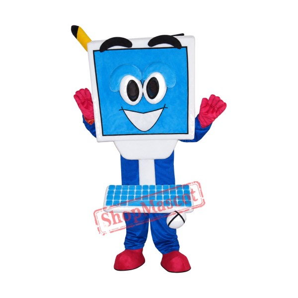 Superb Laptop Mascot Costume