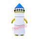 Superb White Lighthouse Mascot Costume
