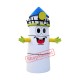 Superb White Lighthouse Mascot Costume