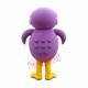 Superb Purple Owl Mascot Costume Superb Purple Owl Mascot Costume