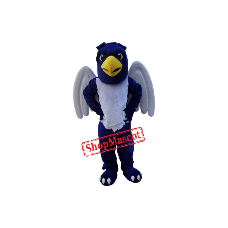 Blue Griffin Mascot Costume