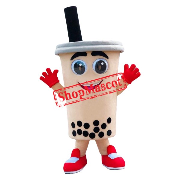 Milk Tea Mascot Costume