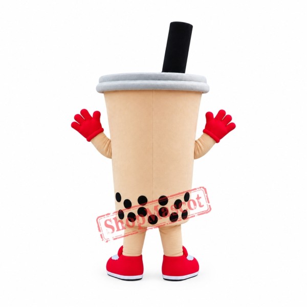 Milk Tea Mascot Costume Milk Tea Mascot Costume