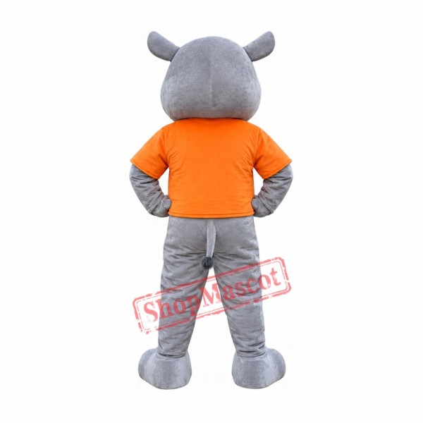 Friendly Hippo Mascot Costume Friendly Hippo Mascot Costume