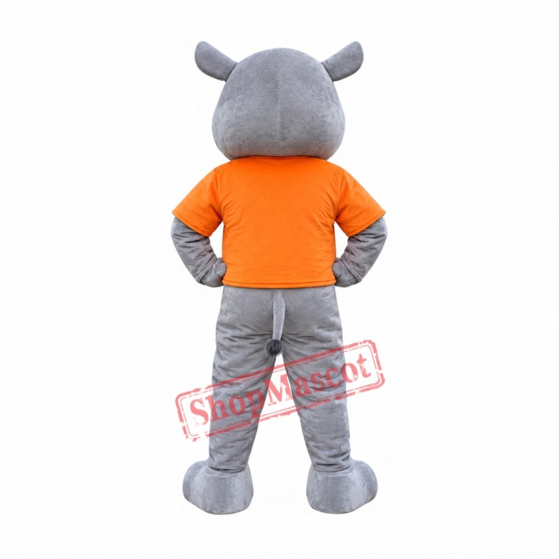 Friendly Hippo Mascot Costume Friendly Hippo Mascot Costume