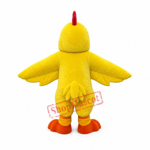 Fat Yellow Bird Mascot Costume Fat Yellow Bird Mascot Costume