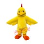 Fat Yellow Bird Mascot Costume