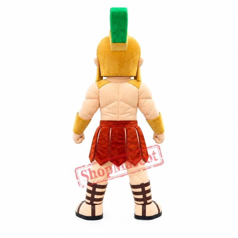 Young Power Spartan Mascot Costume Young Power Spartan Mascot Costume