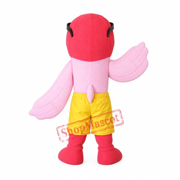 Superb Salmon Mascot Costume Superb Salmon Mascot Costume