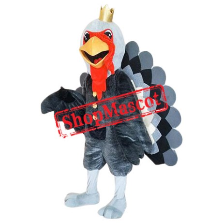 Superb Turkey Mascot Costume