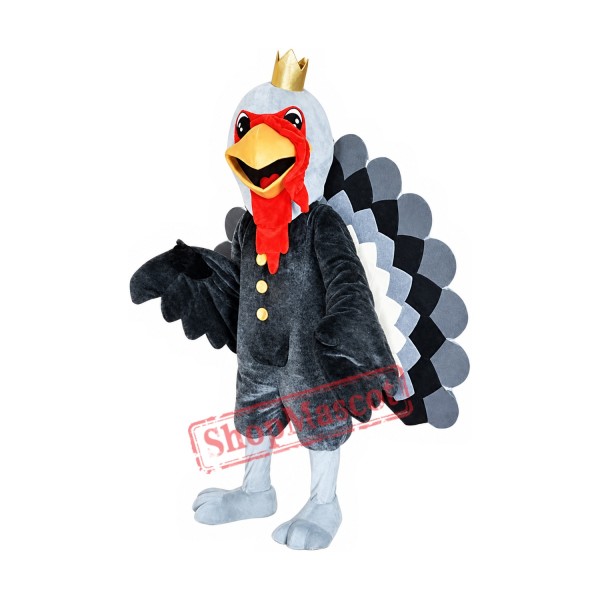 Superb Turkey Mascot Costume