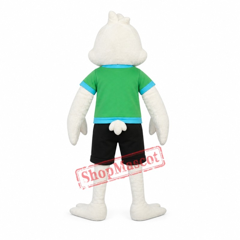 Funny White Bird Mascot Costume Funny White Bird Mascot Costume