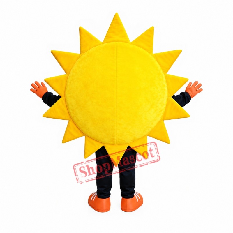 Lovely Lightweight Sun Mascot Costume Lovely Lightweight Sun Mascot Costume