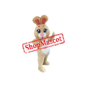 Beautiful Brown Rabbit Mascot Costume
