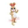 Beautiful Brown Rabbit Mascot Costume