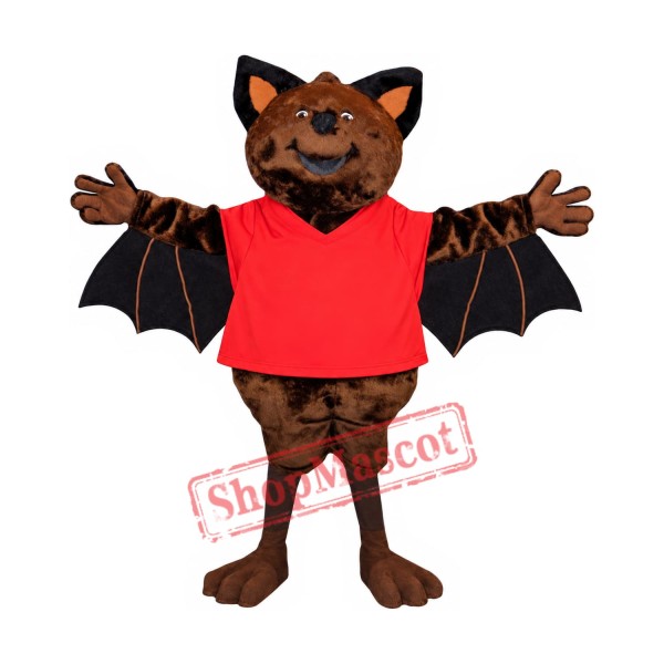 Superb Bat Mascot Costume Superb Bat Mascot Costume