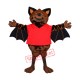 Superb Bat Mascot Costume Superb Bat Mascot Costume