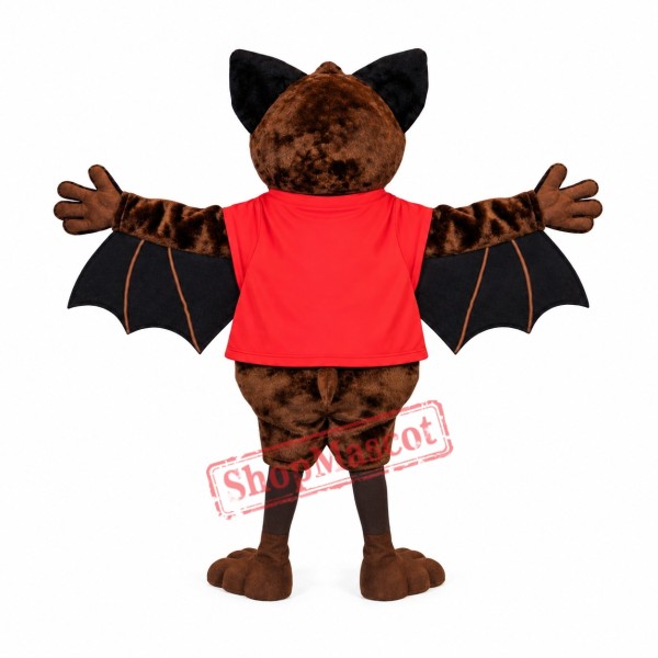 Superb Bat Mascot Costume Superb Bat Mascot Costume