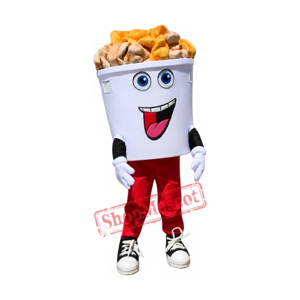 Superb Popcorn Mascot Costume
