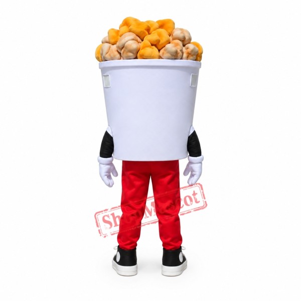 Superb Popcorn Mascot Costume Superb Popcorn Mascot Costume