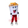 Superb Popcorn Mascot Costume